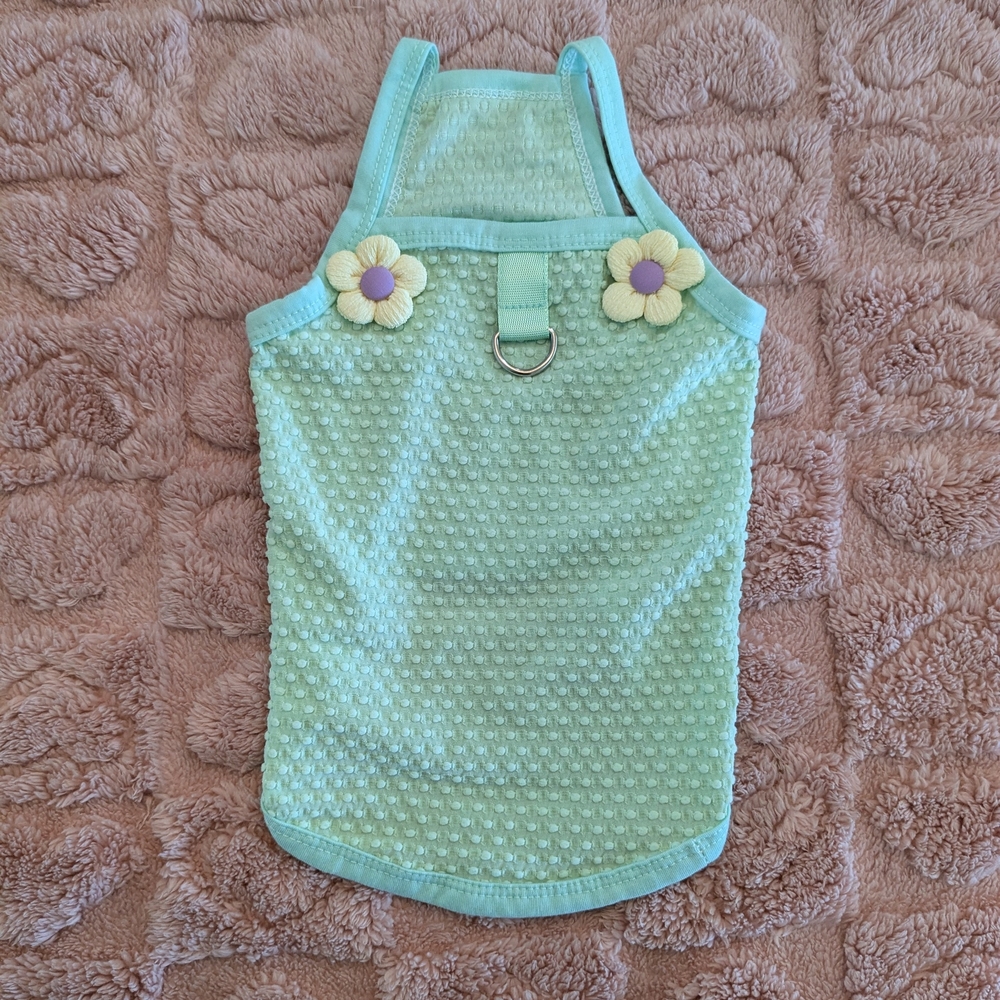 2/$10 🐾 New Size Large Floral Mint Green Dog Dress 🐾